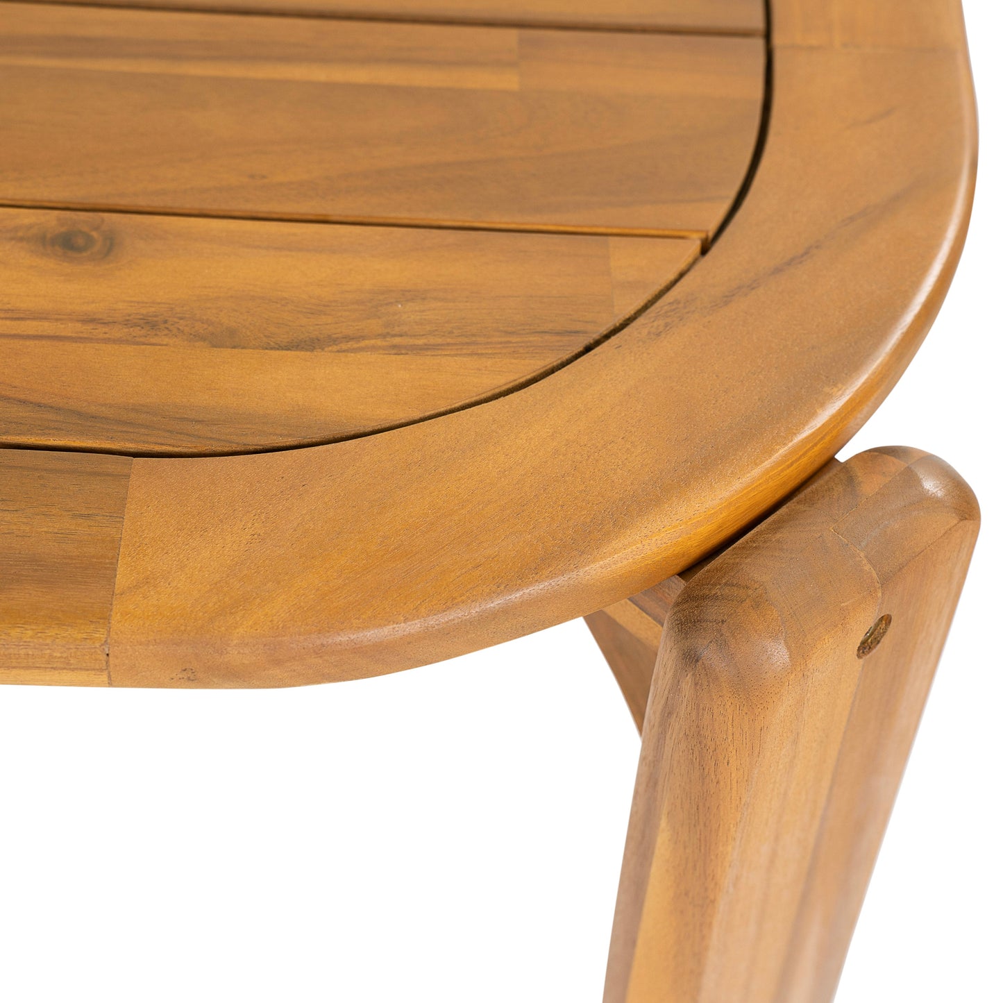 Kaja Outdoor Acacia Wood Dining Table