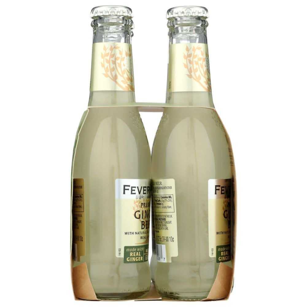 FEVER TREE: Premium Ginger Beer 4Pk, 27.2 fo