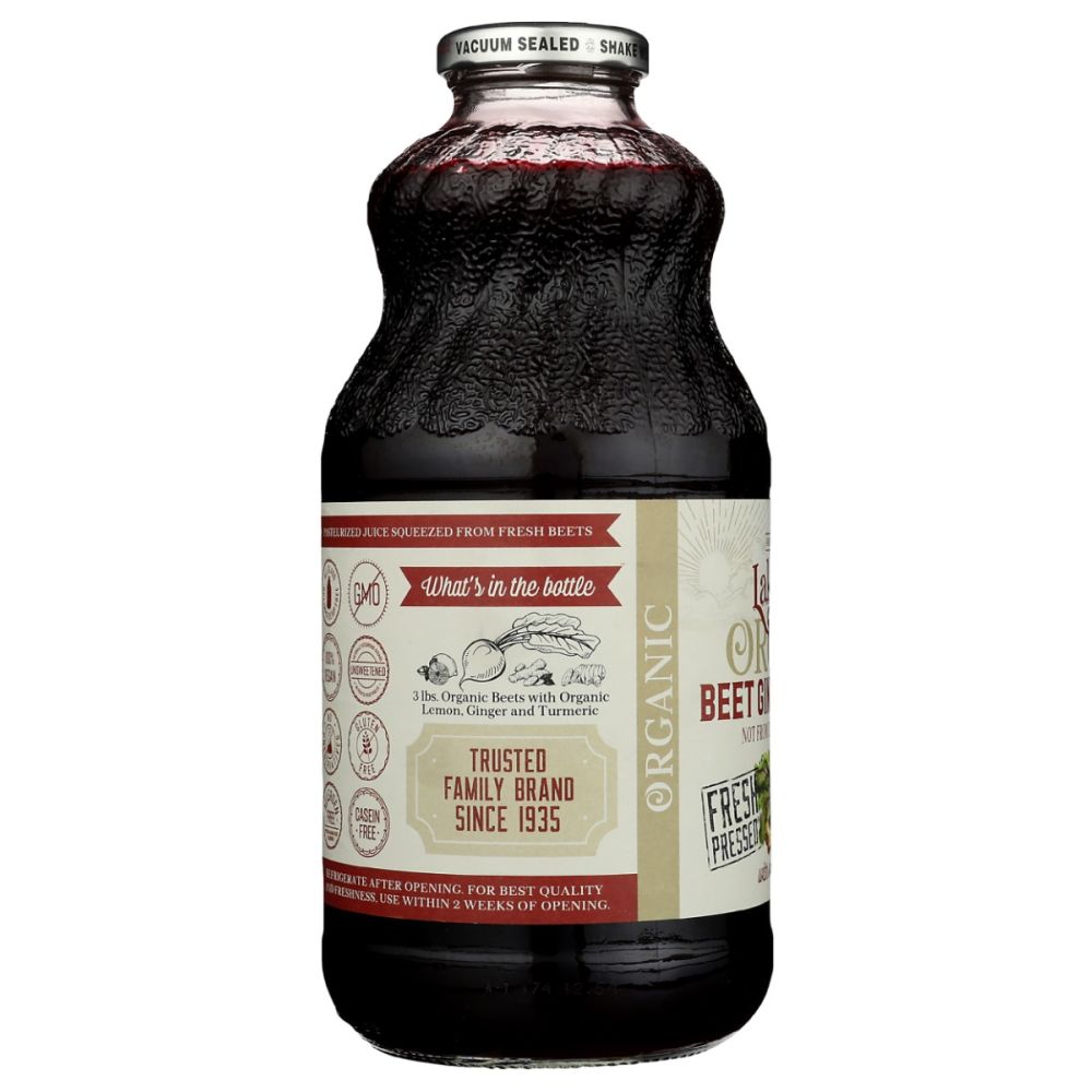 LAKEWOOD: Organic Beet Ginger Turmeric Juice, 32 fo