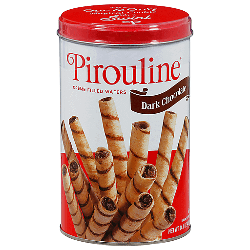 Pirouline Dark Chocolate 14.1oz Tin