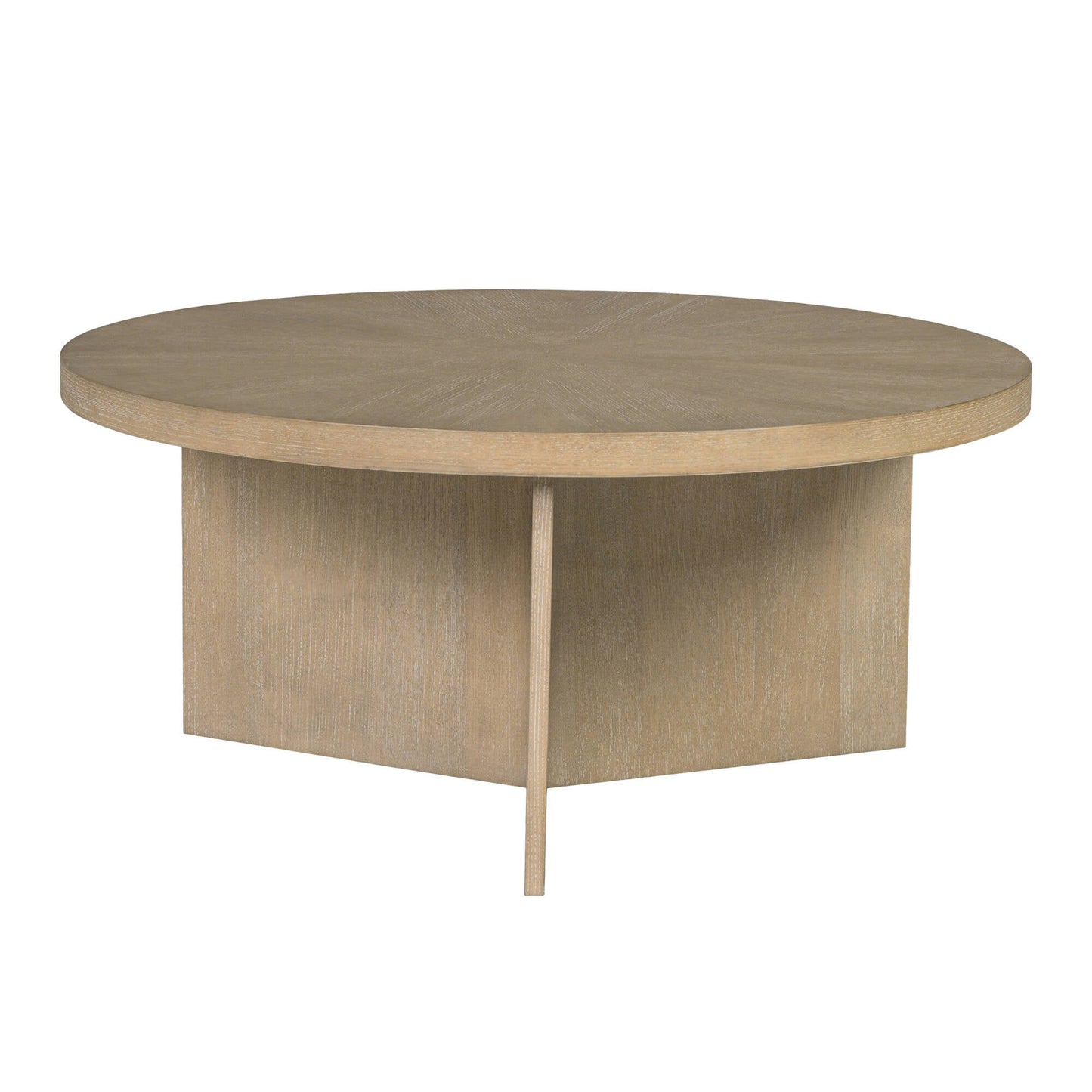 Round Coffee Table Reclaimed Greige