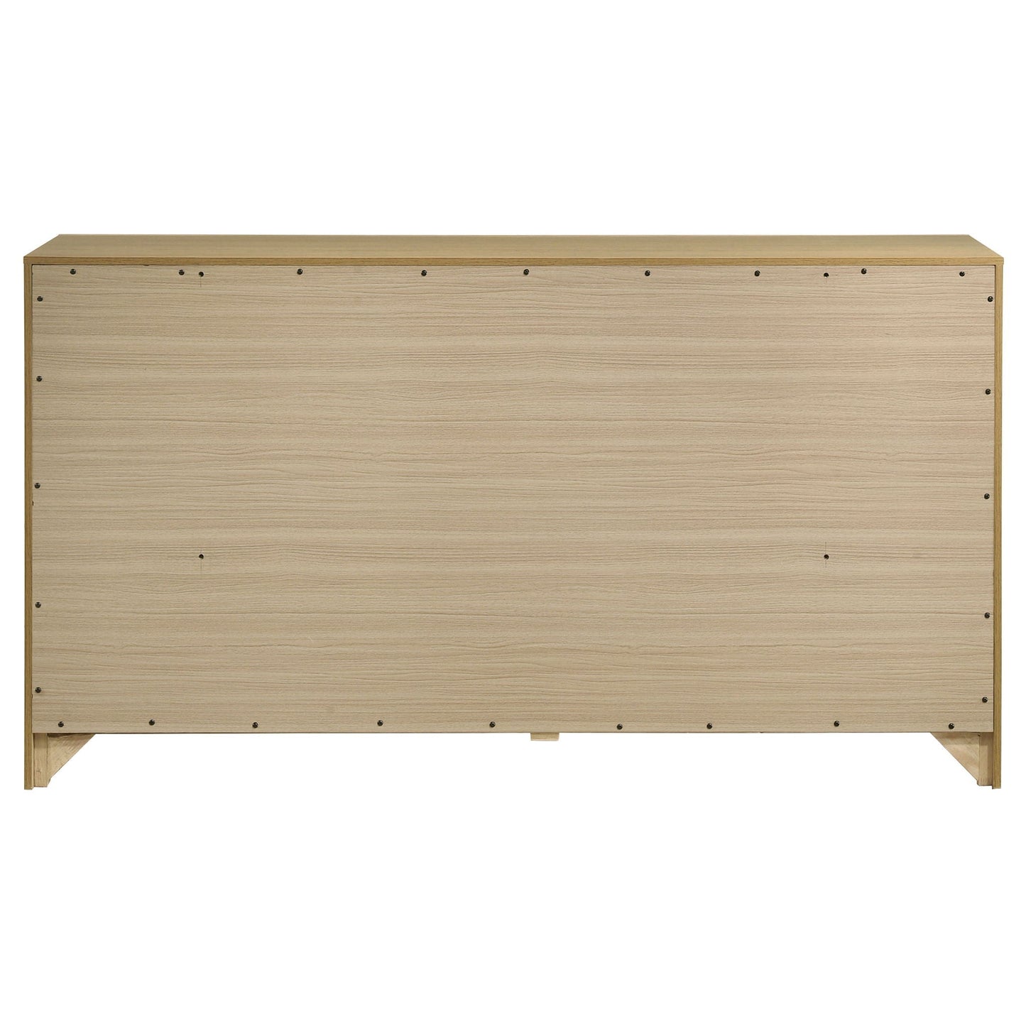 Hendricks 6-drawer Bedroom Dresser Storage Cabinet Light Oak