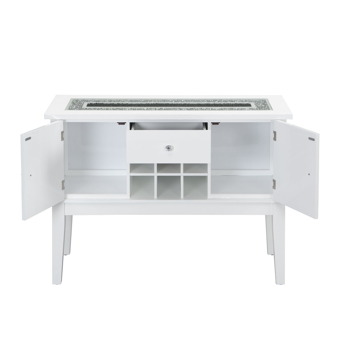 Elizaveta Faux Crystal Diamonds Sideboard