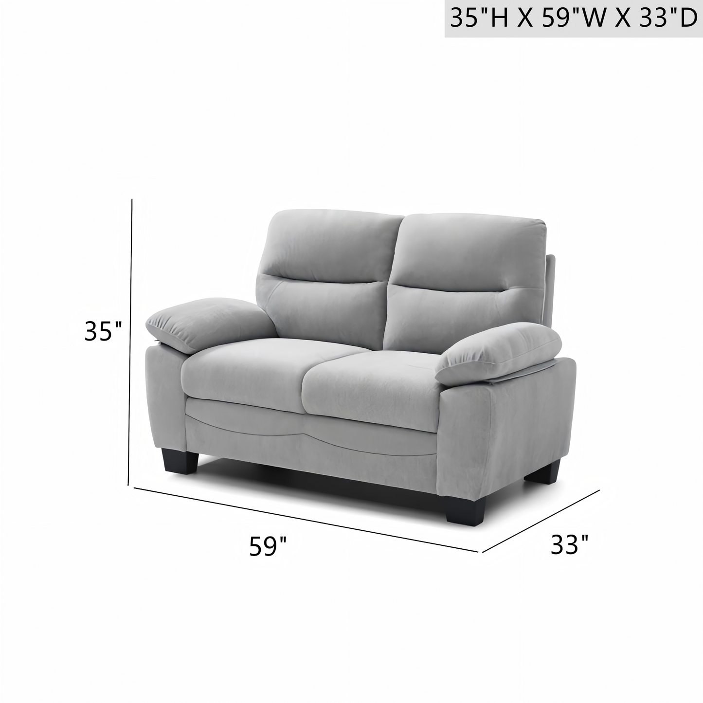 Summerton G00365A-L Loveseat