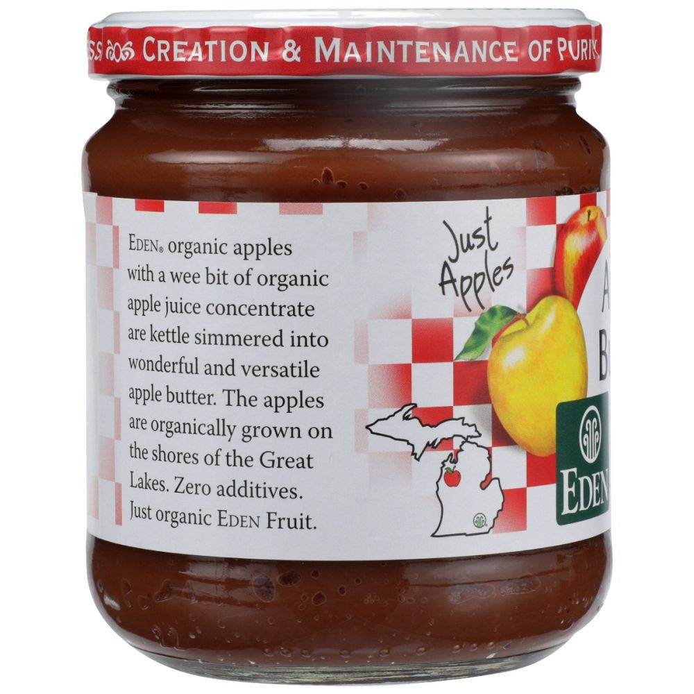 EDEN FOODS: Apple Fruit Butter , 17 oz