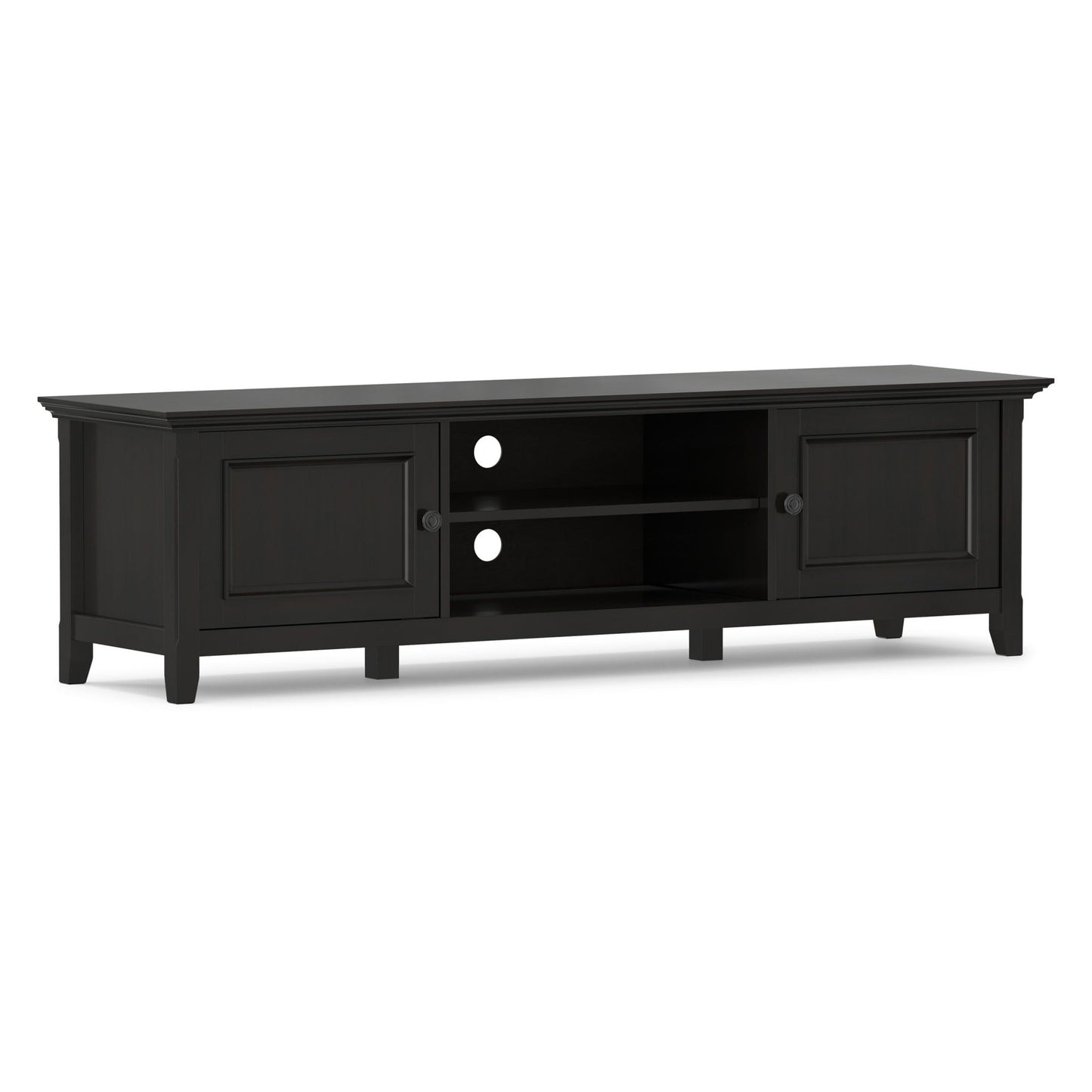 Amherst - Low TV Media Stand - Hickory Brown