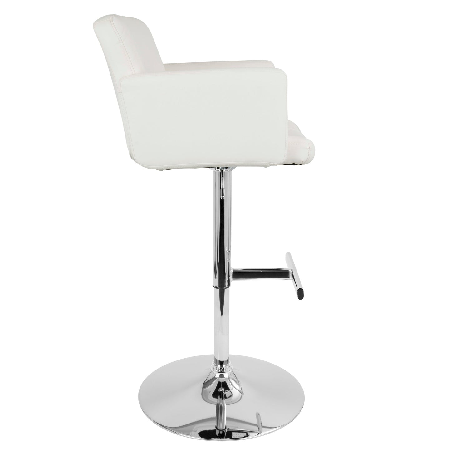 Stout Contemporary Adjustable Barstool with Swivel