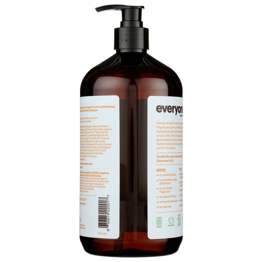 EVERYONE: Cedar Citrus 3in1 Soap, 32 oz