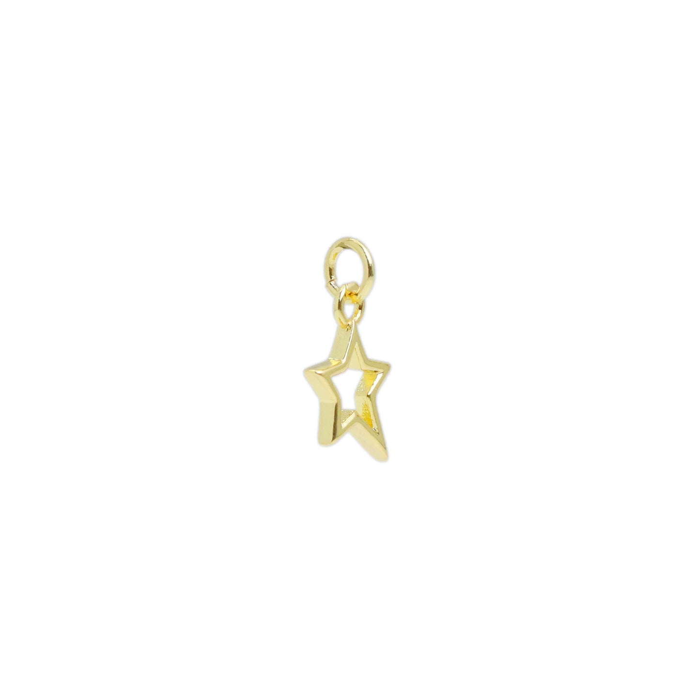 Cute unbalanced frame starCharm, Sku#LK921