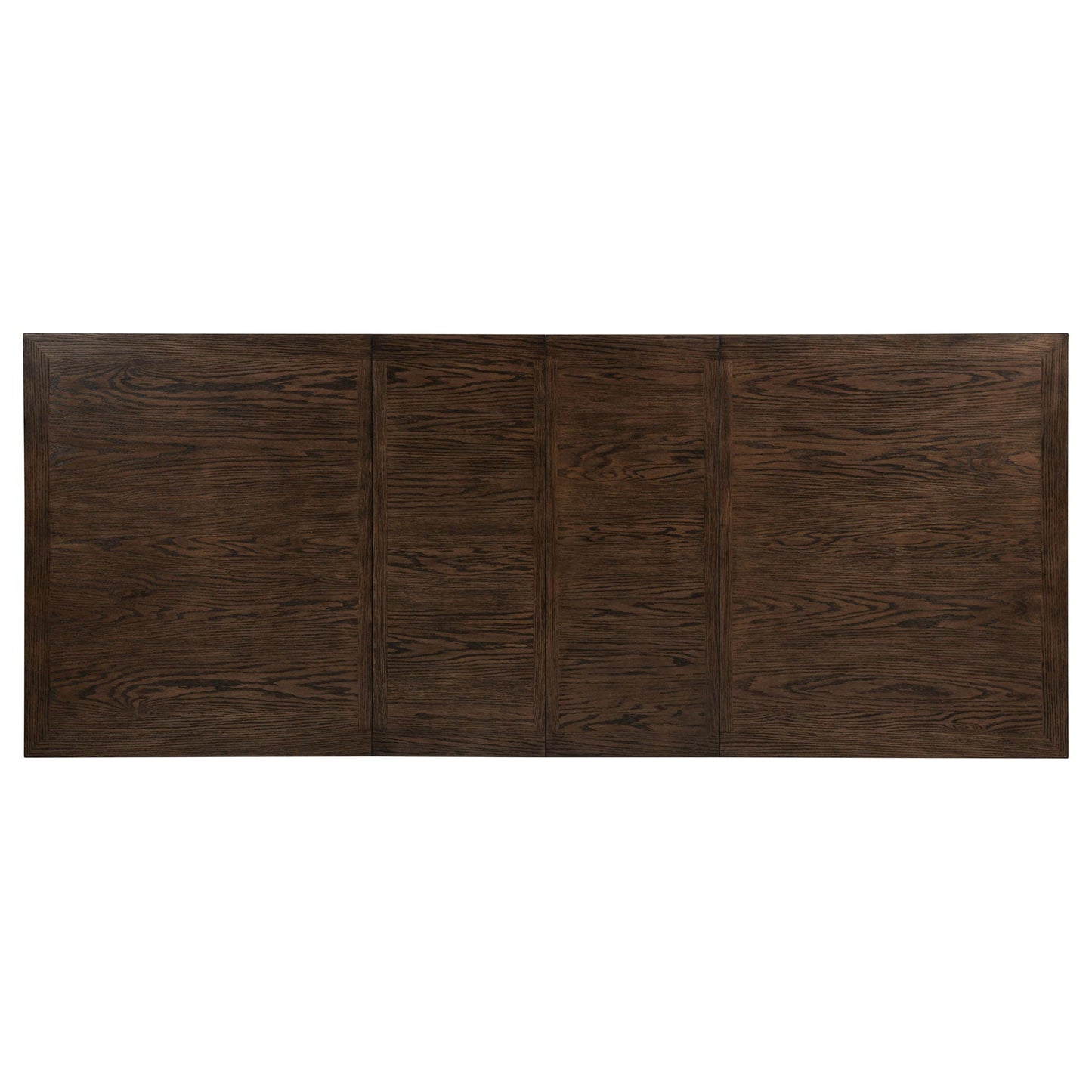 Ridgewell 7-piece Rectangular Trestle Dining Set Dark Oak