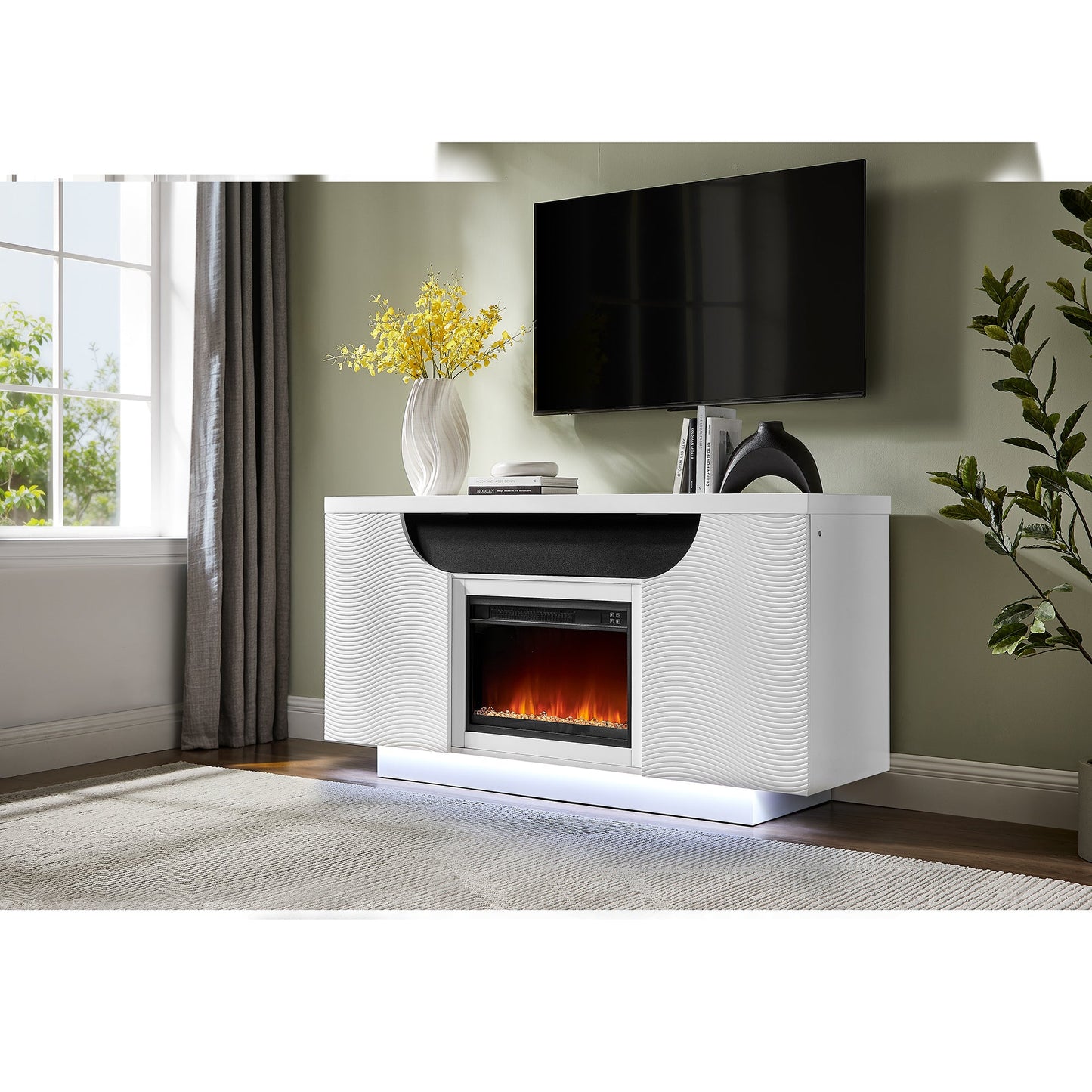 Alessia 66" Fireplace
