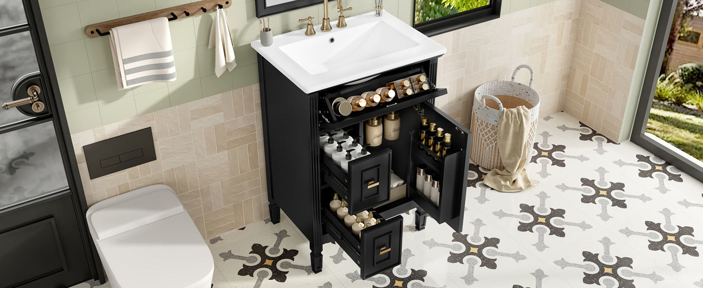 24-Inch Bathroom Vanity with Sink