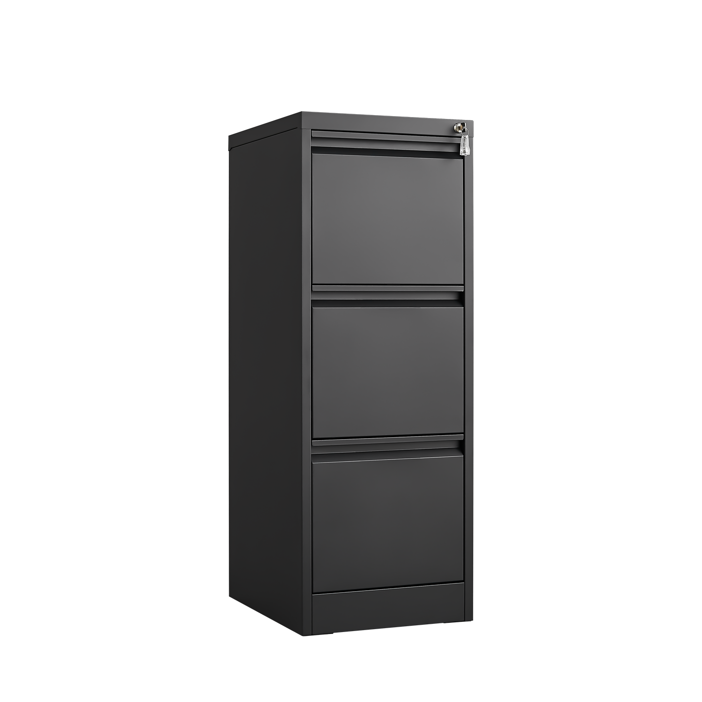Vertical 3 Drawer Locking File Cabinet