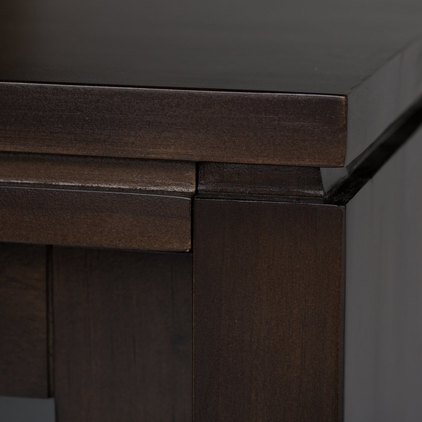 Cosmopolitan 48 Inch Wide Solid Wood TV Stand in Mahogany