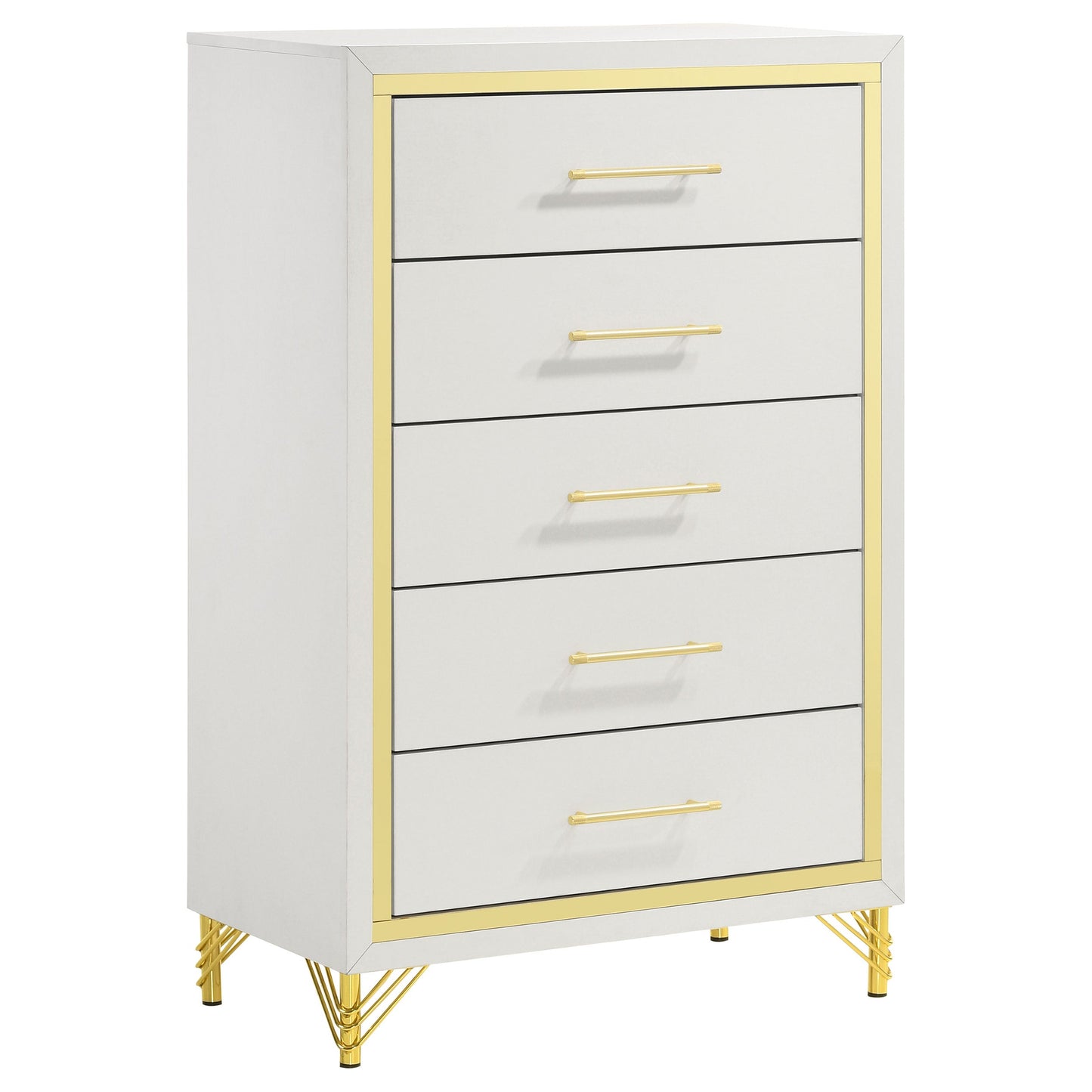 Chesney Modern Five-Drawer Chest