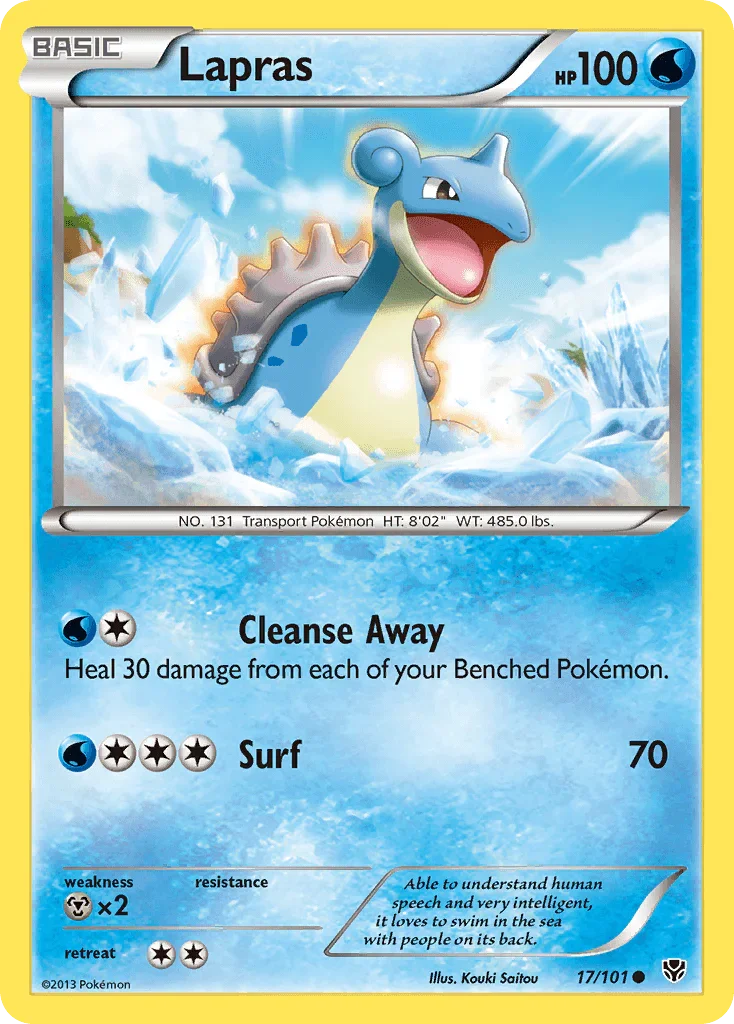 Lapras (17/101) [Black & White: Plasma Blast]