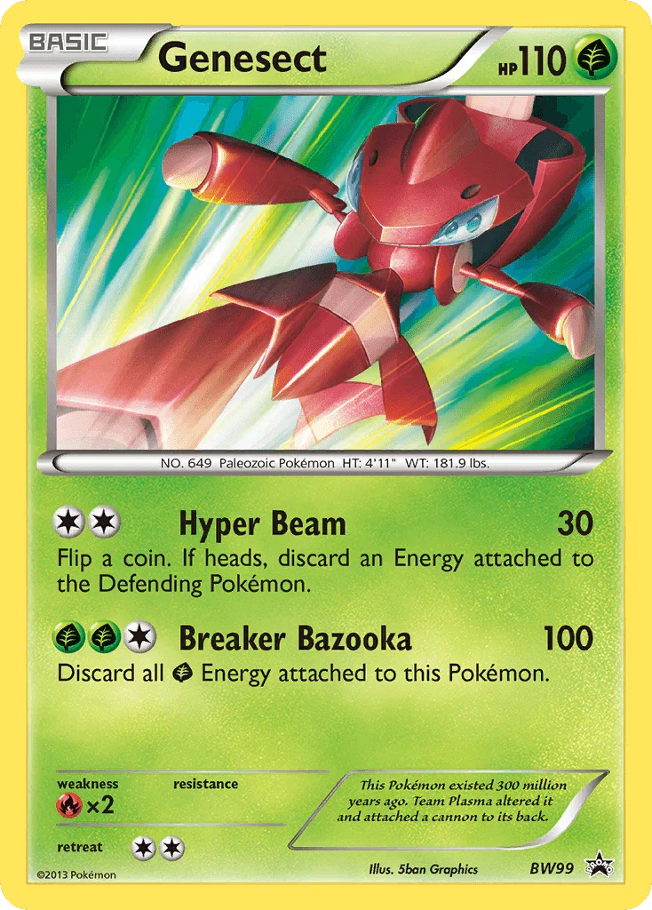 Genesect (BW99) [Noir & Blanc : Promos Black Star]