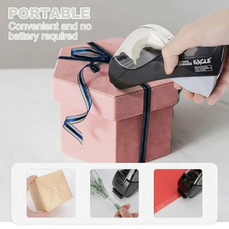Dévidoir de ruban adhésif à une main Eagle Portable