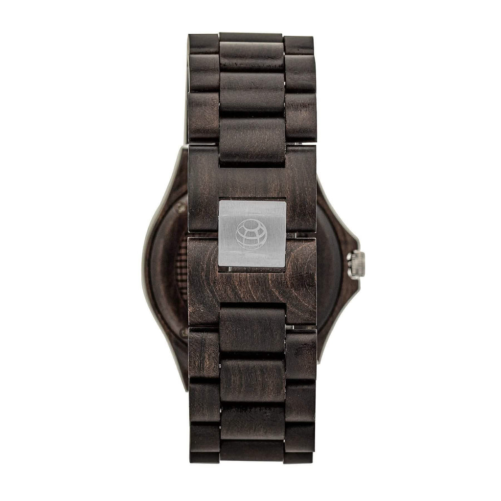 Earth Wood Centurionクォーツエコフレンドリーブレスレットウォッチ