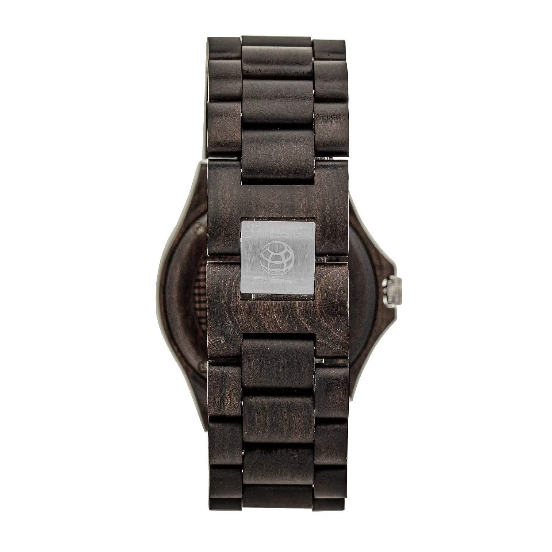 Earth Wood Centurionクォーツエコフレンドリーブレスレットウォッチ