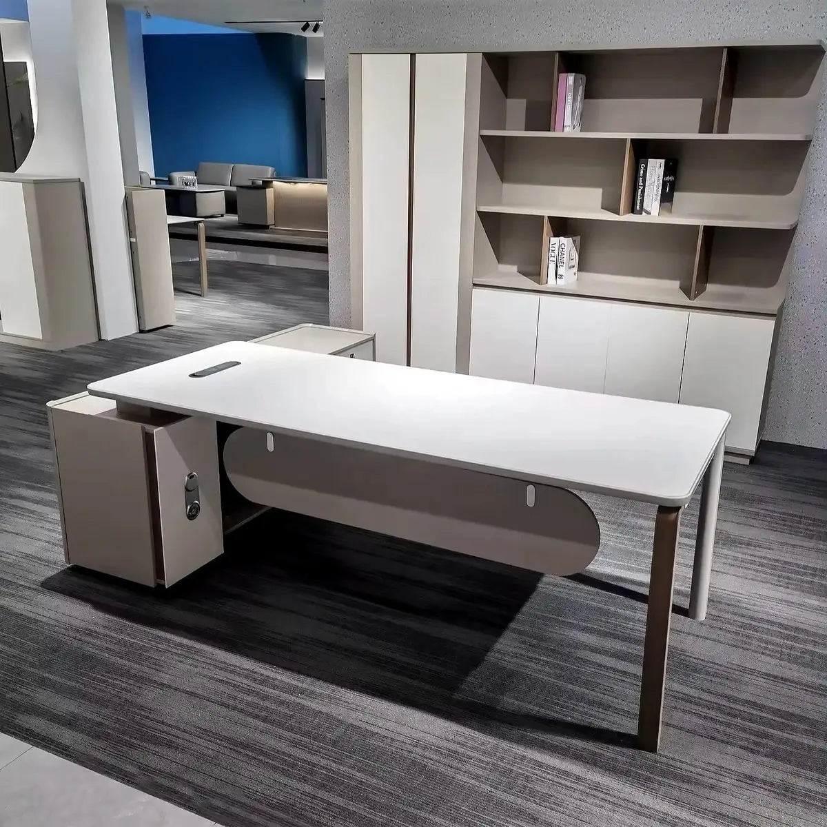Easton · Modern L-Shaped Executive Desk