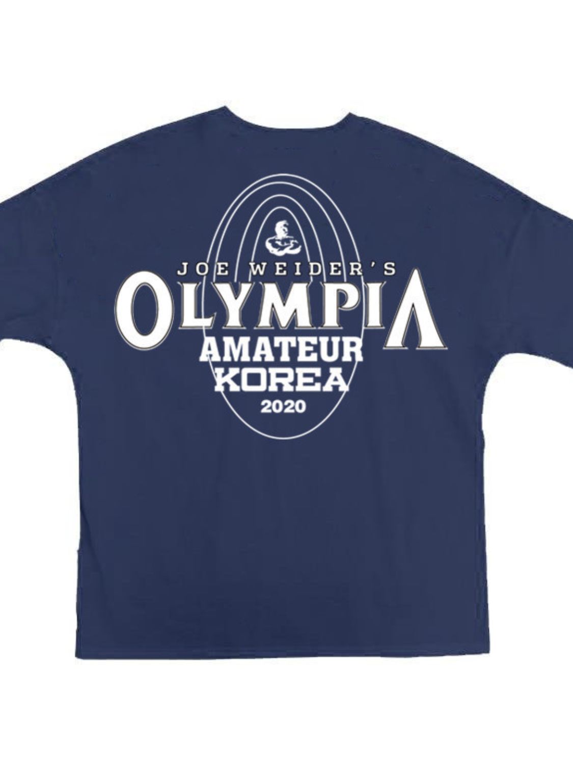 Men's Plus Size Letter Round Neck Short Sleeve T-Shirt