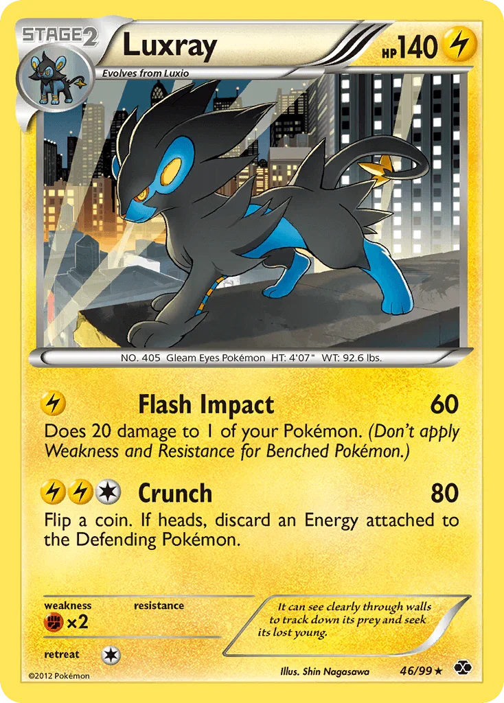 Luxray (46/99) [Black & White: Next Destinies]