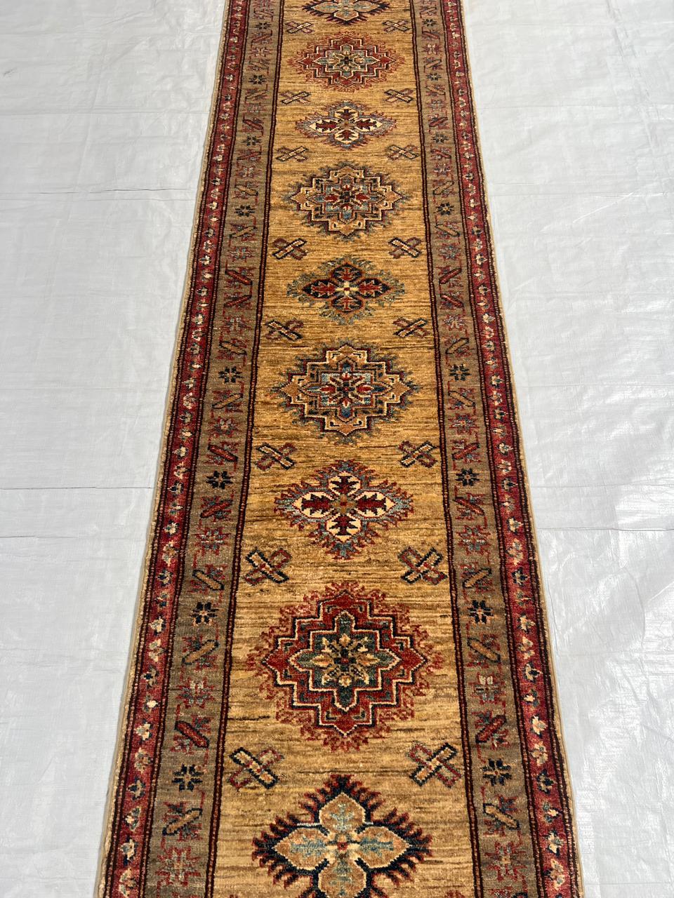 Hand-Knotted Sultanabad 100% Wool Rug Runner, 2' 1" x 7' 7"