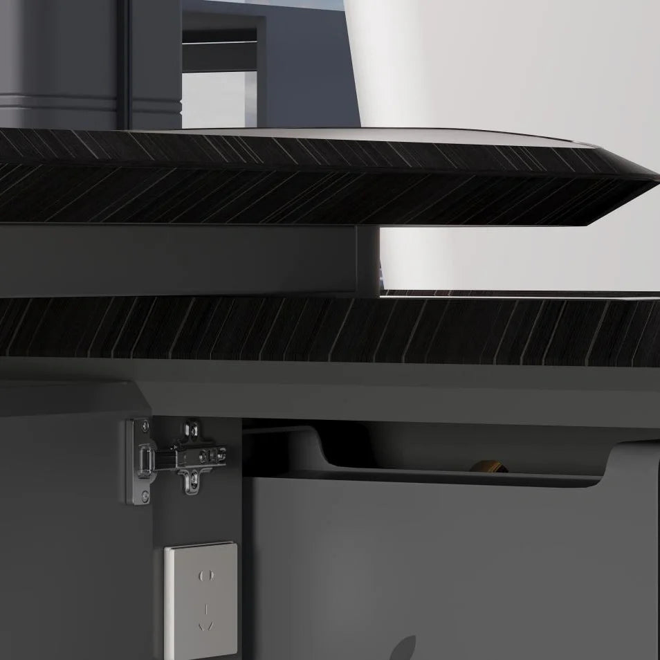 Echelon · Luxury L-Shaped Executive Desk