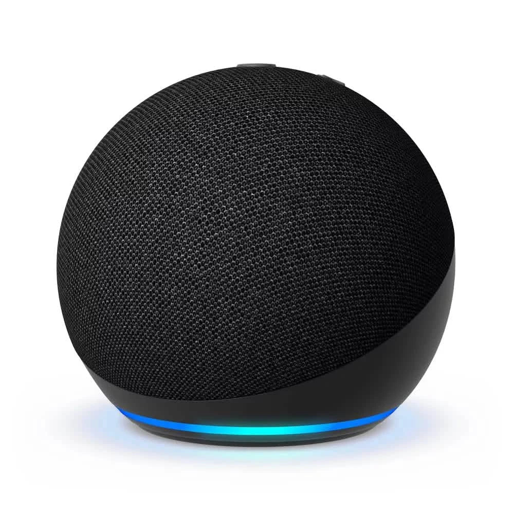 Echo Dot (5th Gen, 2022 Release) With Bigger Vibrant Sound, Helpful Routines and Alexa (Refurbished)