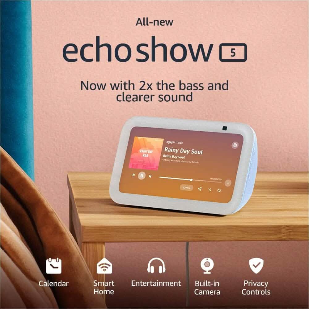 Echo Show 5（第3世代、2023年発売）（リファービッシュ品）