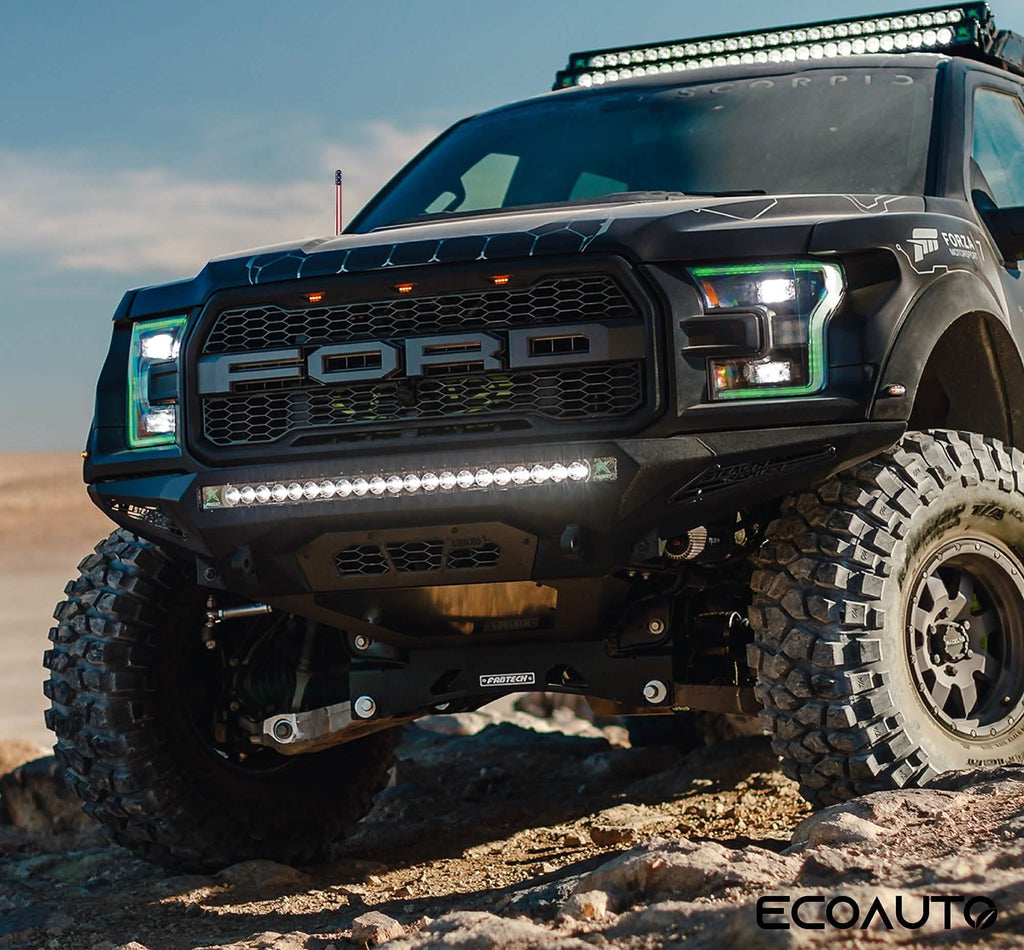 Antenne EcoAuto compatible avec Ford F150 F250 F350 Super Duty, Bronco, Raptor et Dodge RAM Truck Antenne Courte