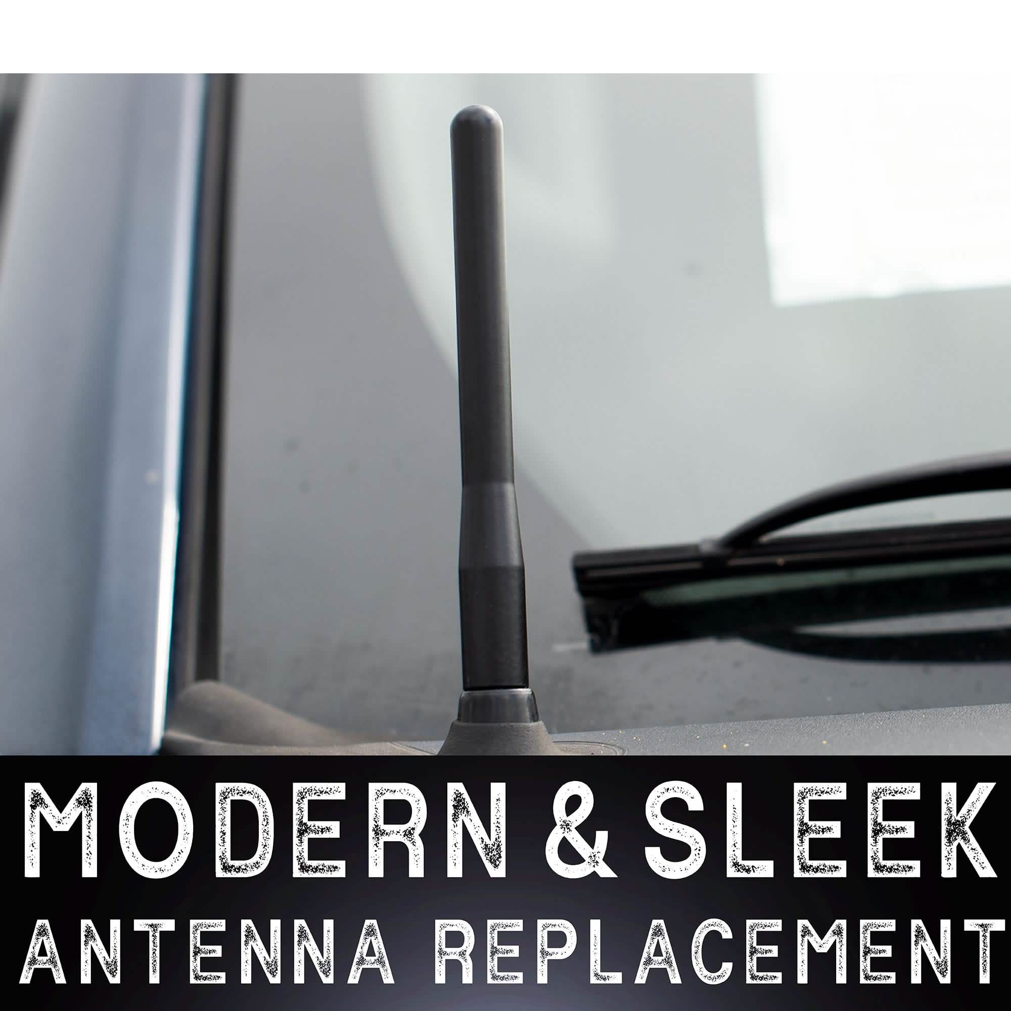 Antenne EcoAuto compatible avec Ford F150 F250 F350 Super Duty, Bronco, Raptor et Dodge RAM Truck Antenne Courte