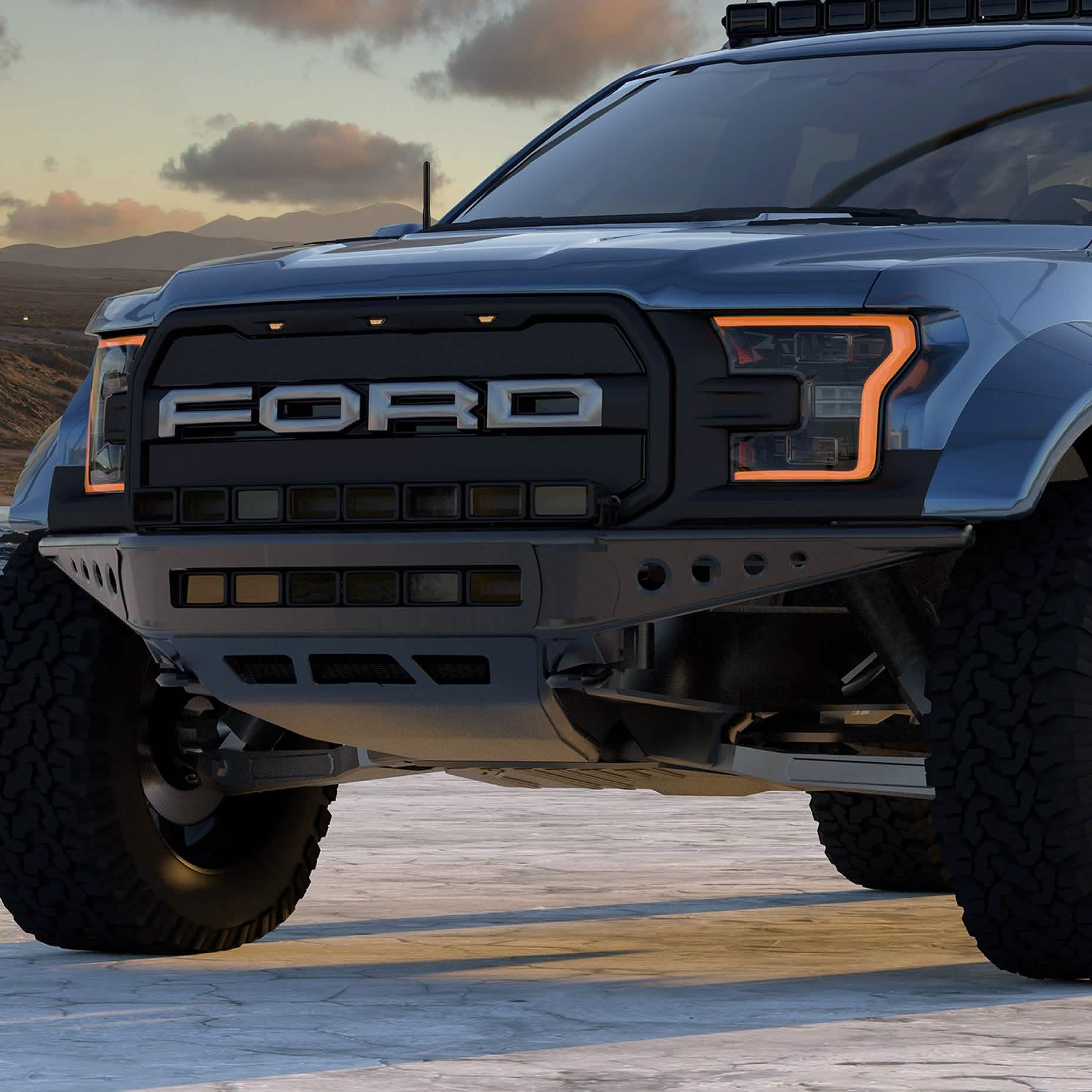 Antenne EcoAuto compatible avec Ford F150 F250 F350 Super Duty, Bronco, Raptor et Dodge RAM Truck Antenne Courte