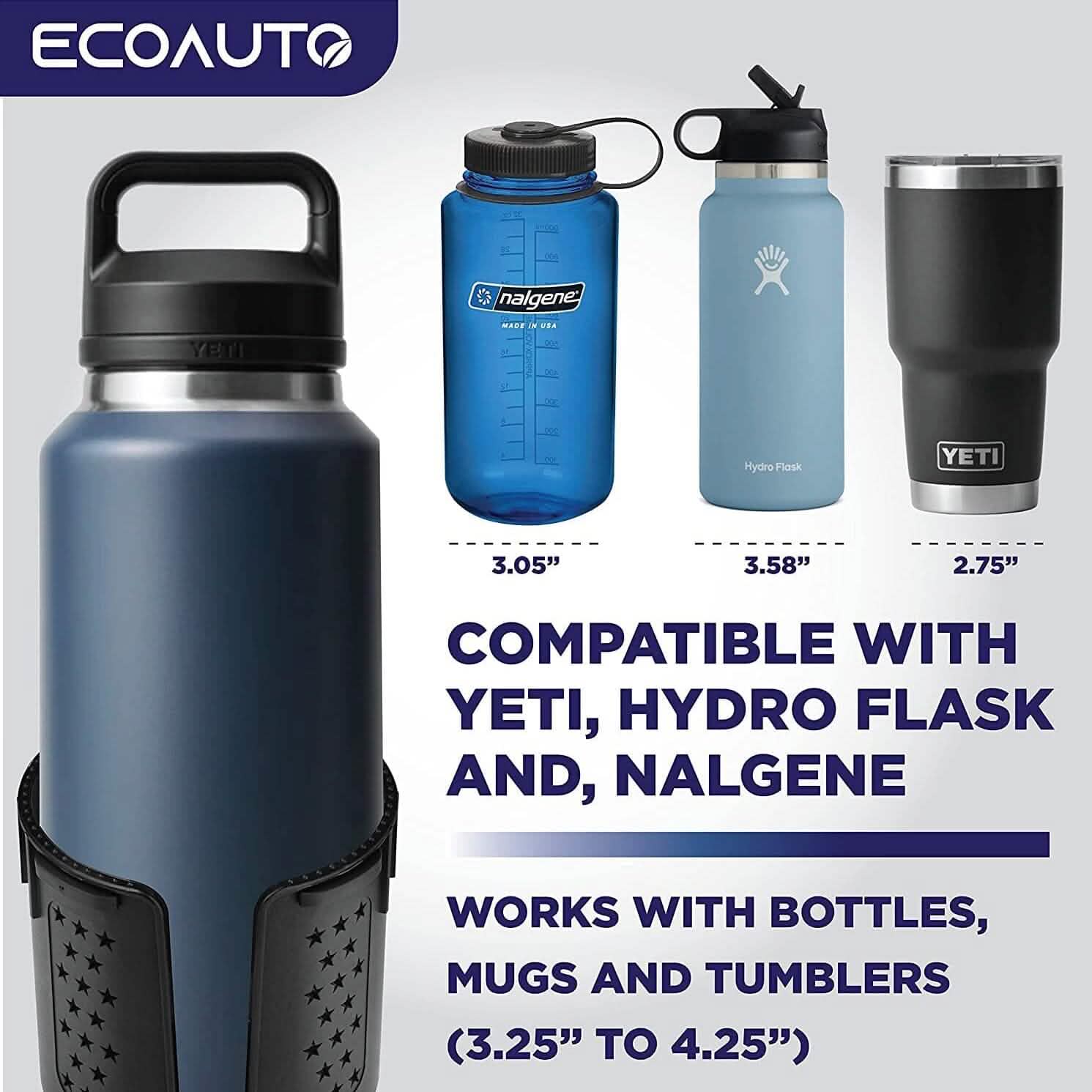 EcoAuto Cup Holder Expander for Car