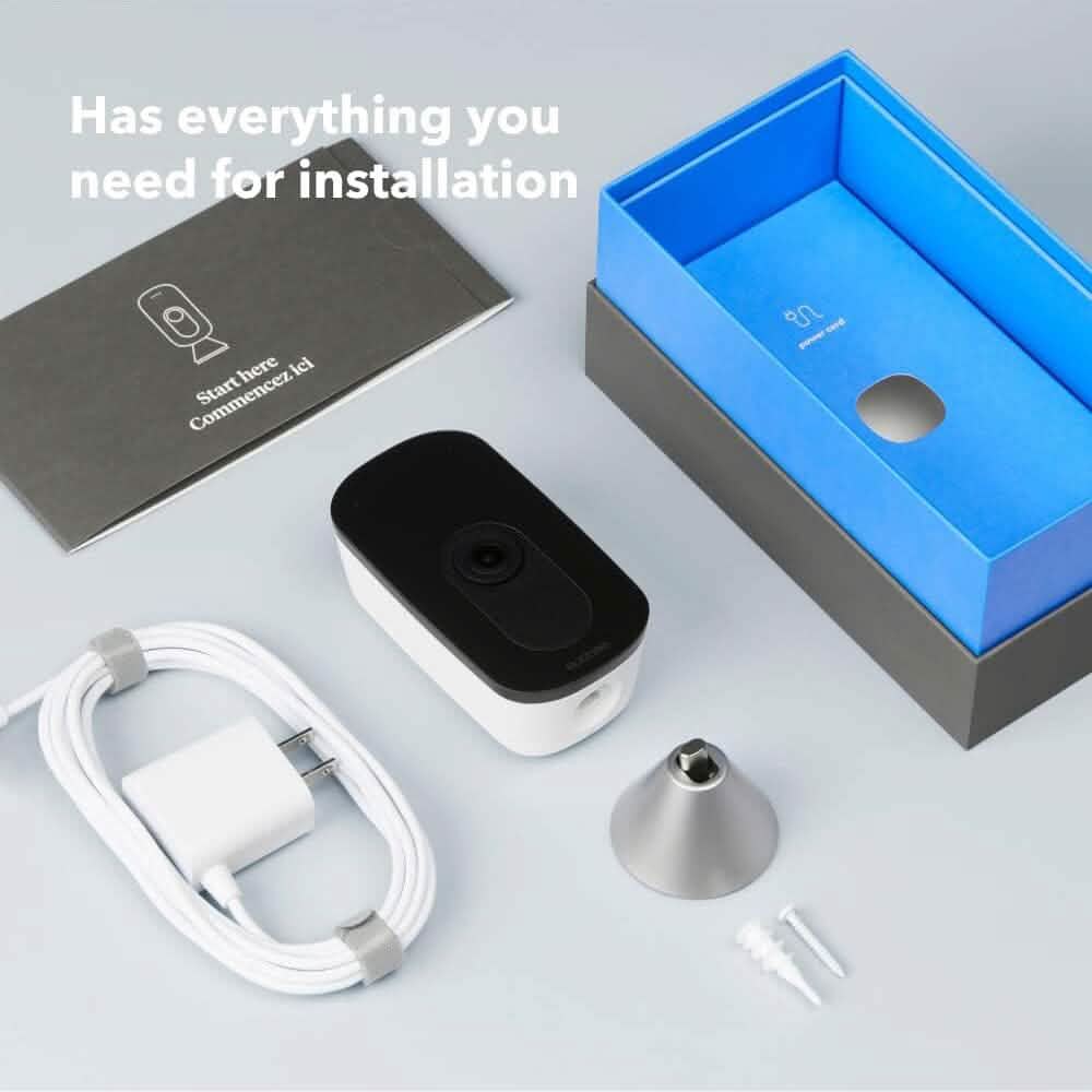Caméra de sécurité WiFi intérieure 1080p ecobee (reconditionnée)