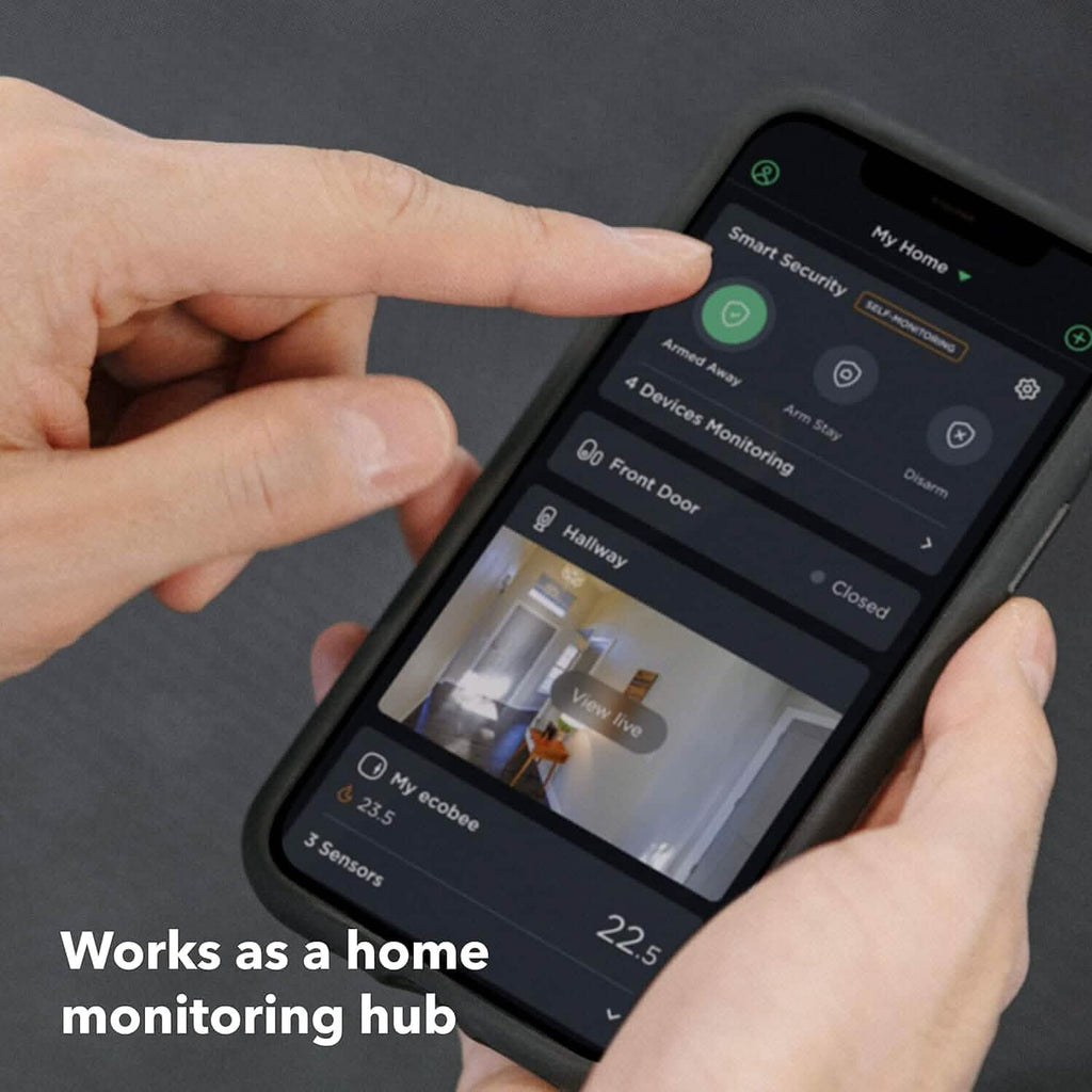 Caméra de sécurité WiFi intérieure 1080p ecobee (reconditionnée)