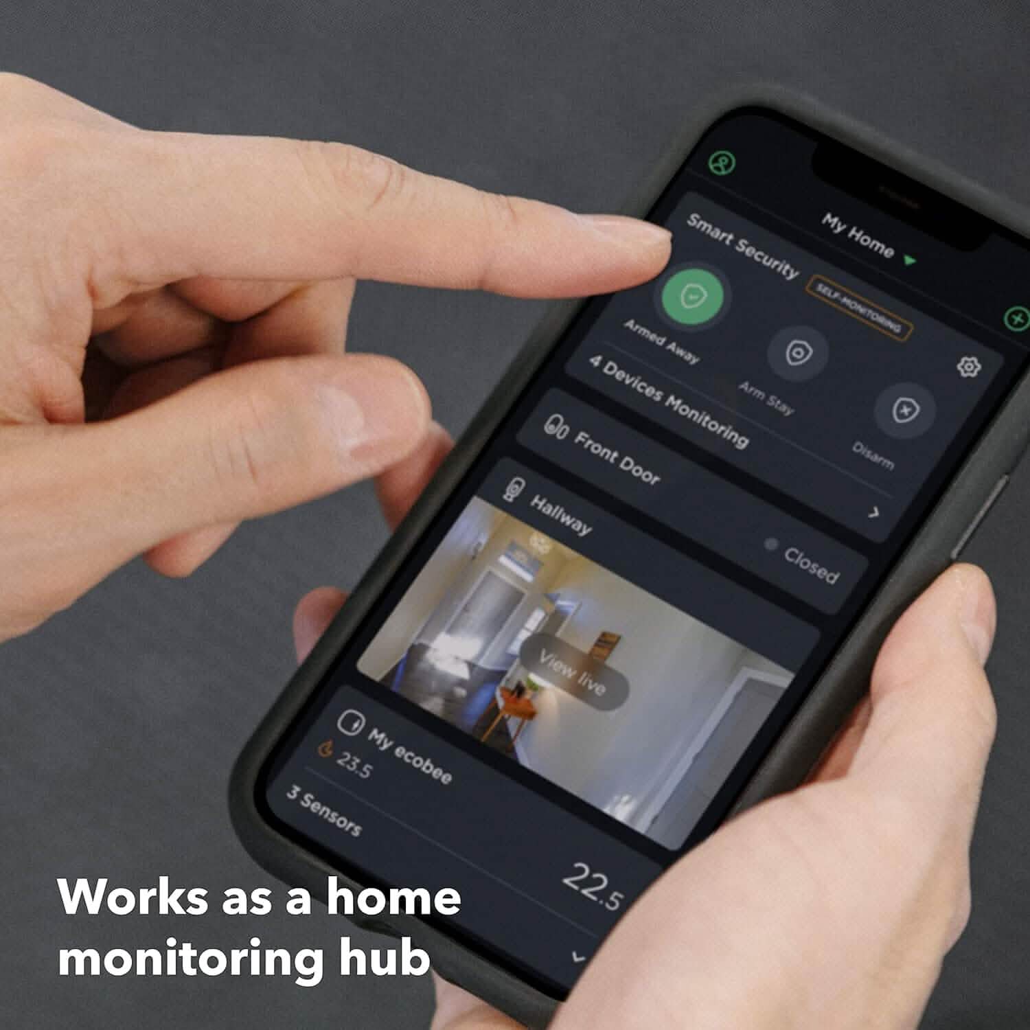 Caméra de sécurité WiFi intérieure 1080p ecobee (reconditionnée)