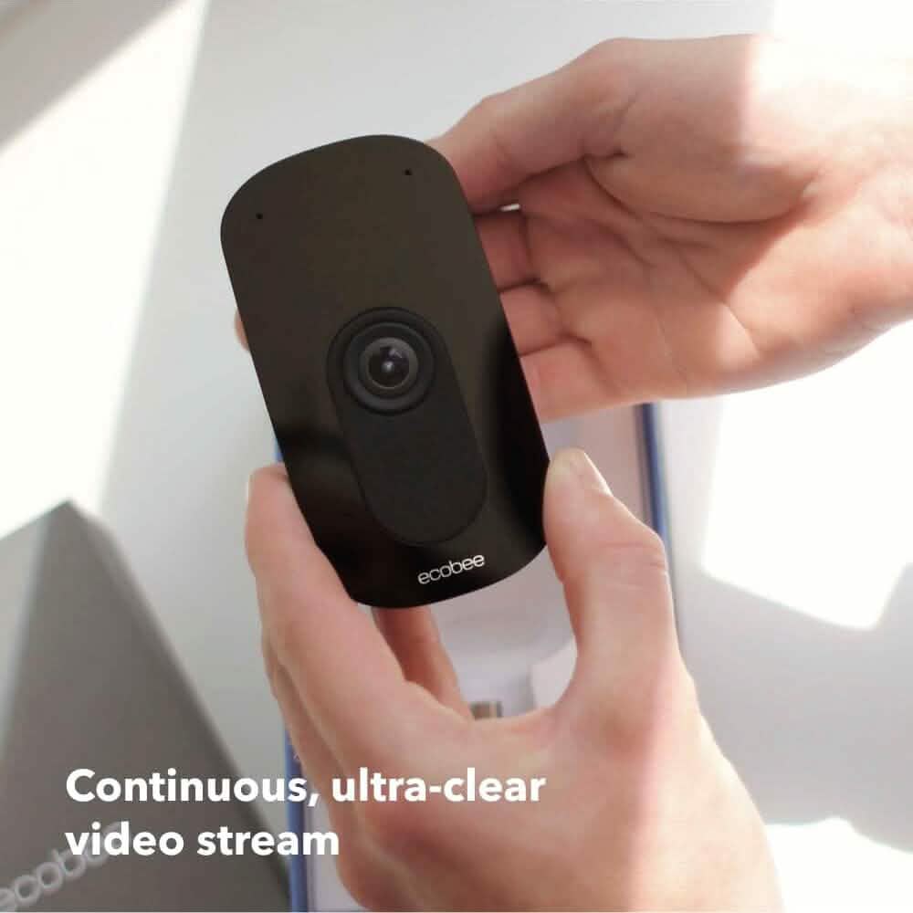Caméra de sécurité WiFi intérieure 1080p ecobee (reconditionnée)