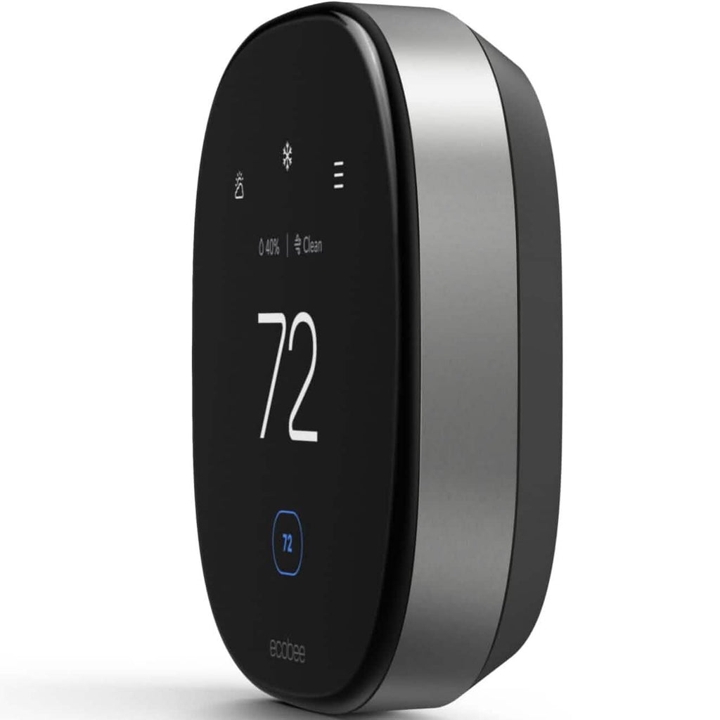 ecobee New Smart Thermostat Premium with Smart Sensor and Air Quality Monitor  (Refurbished)