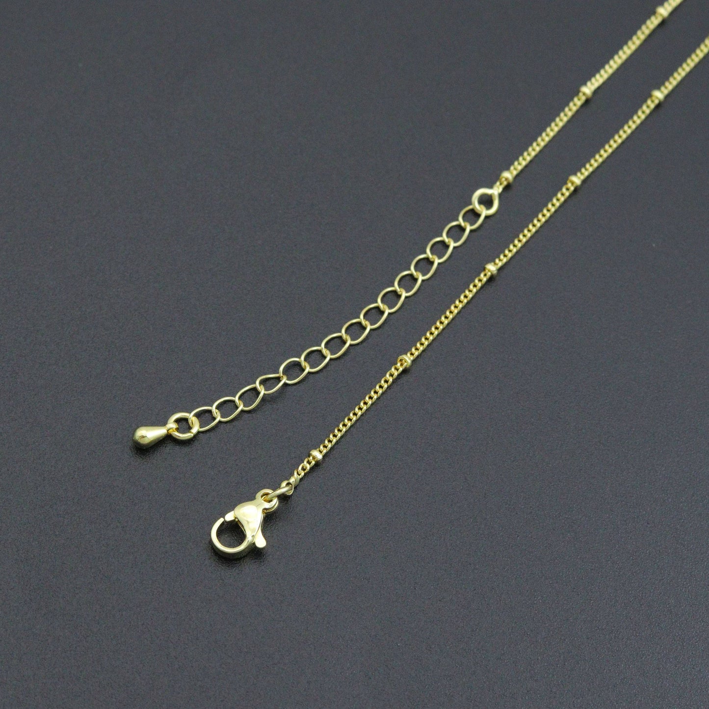 White Pearl Bow Pendant Adjustable Necklace, sku#EF716