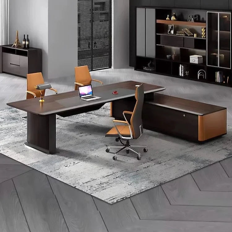 Kitley · Modern L-Shaped Executive Desk