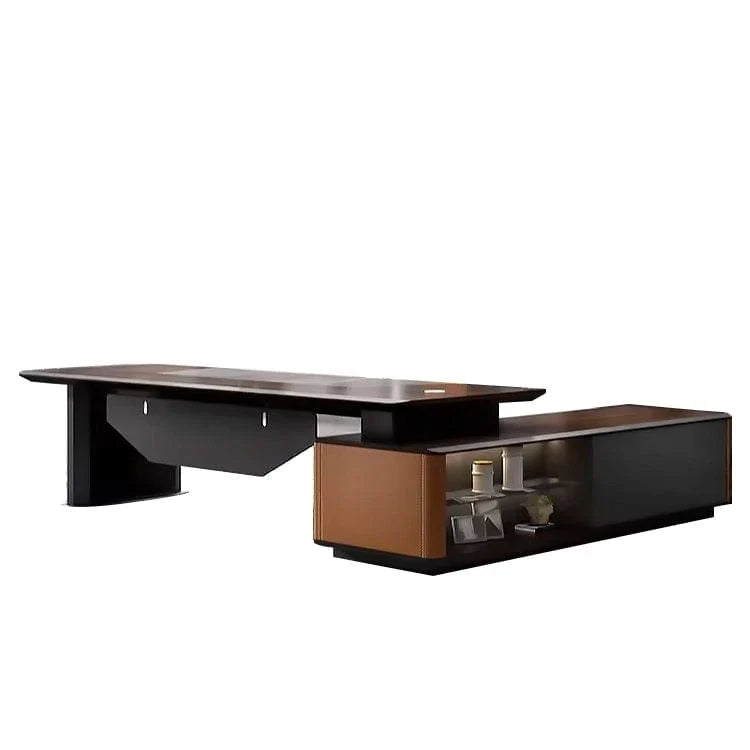 Kitley · Modern L-Shaped Executive Desk