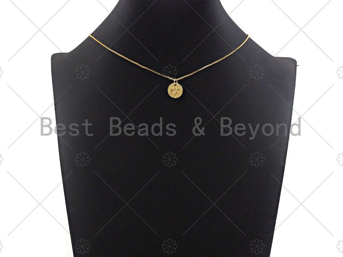 Cresent Moon Star Coin charm, sku#L297