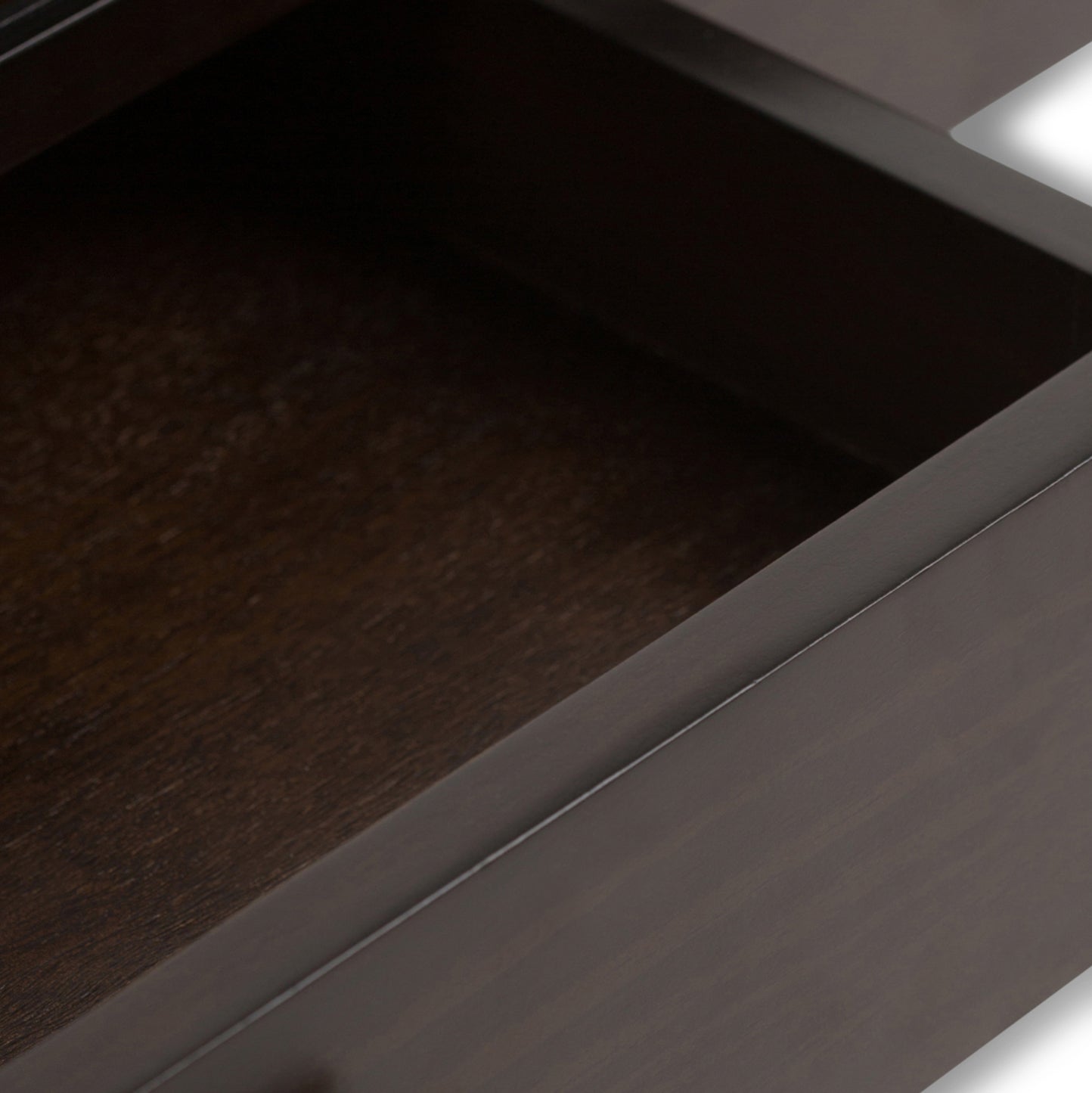Cosmopolitan 42 Inch Wide Solid Wood Coffee Table in Mahogany