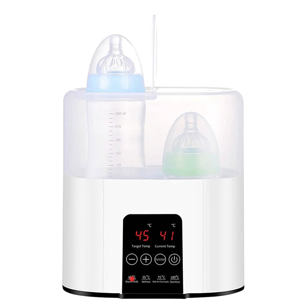 Electric Baby Milk Bottle Warmer Fit with 4 Heating Modes Adjustable Temperature Display Screen