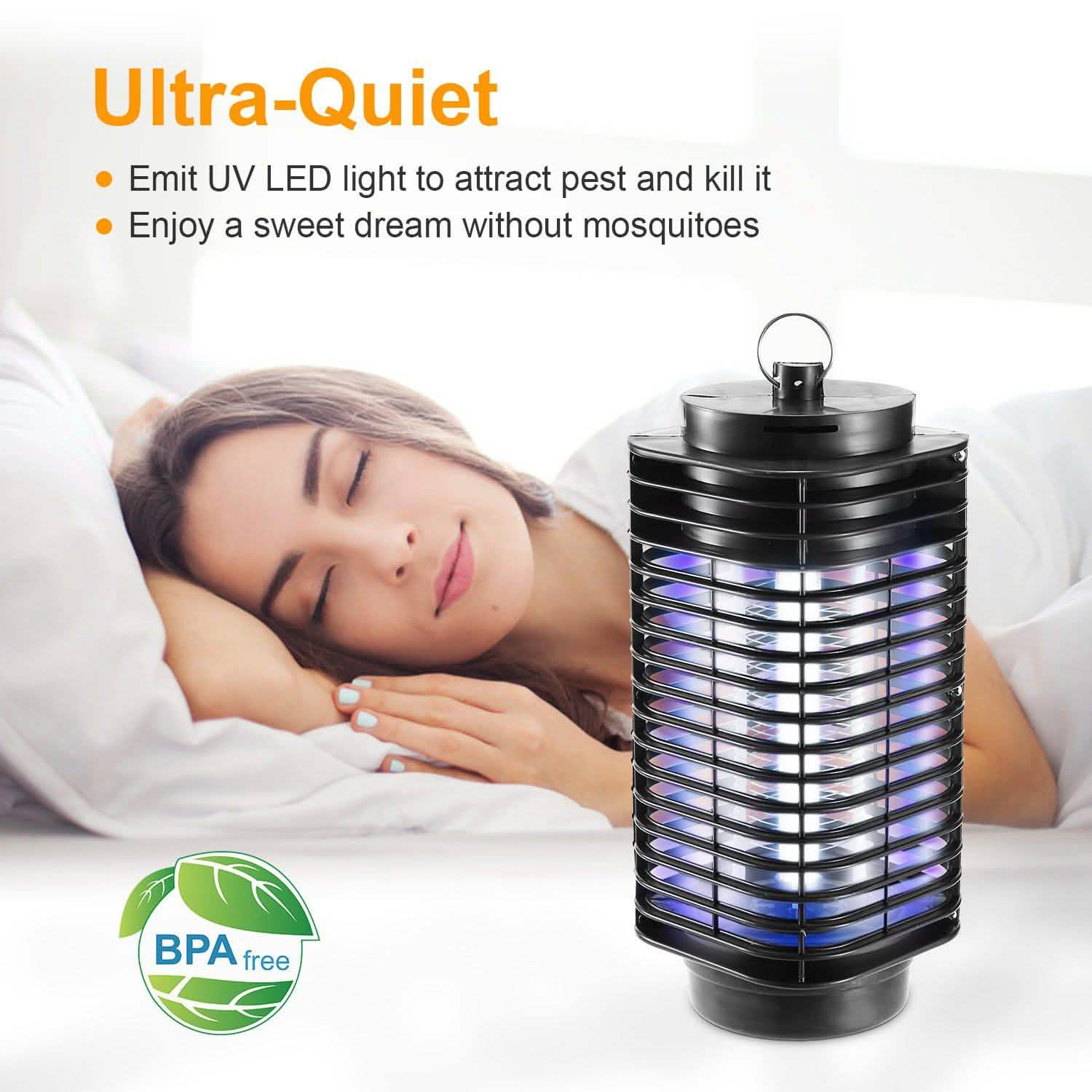 Electric Bug Zapper UV Light Flying Zapper Insect Killer Lamp