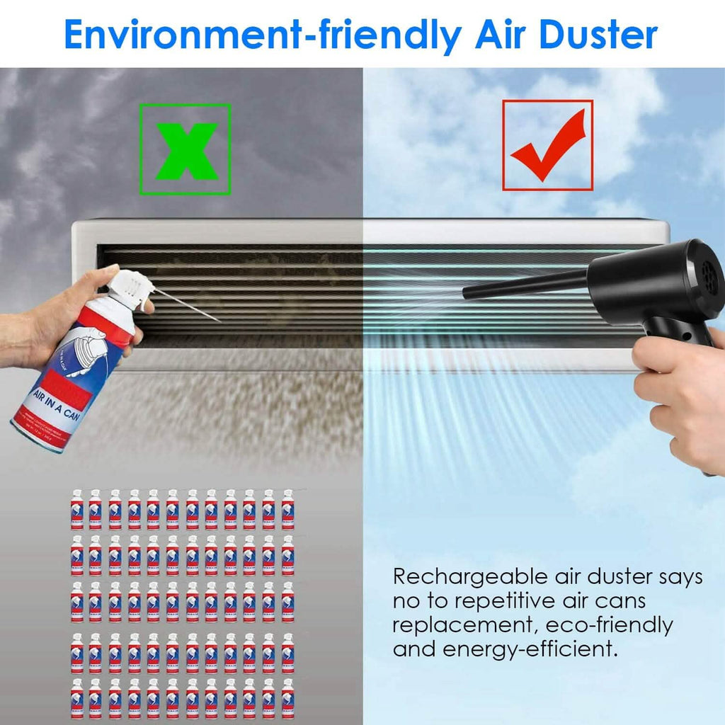Electric Cordless Air Duster Blower for Computer Keyboard