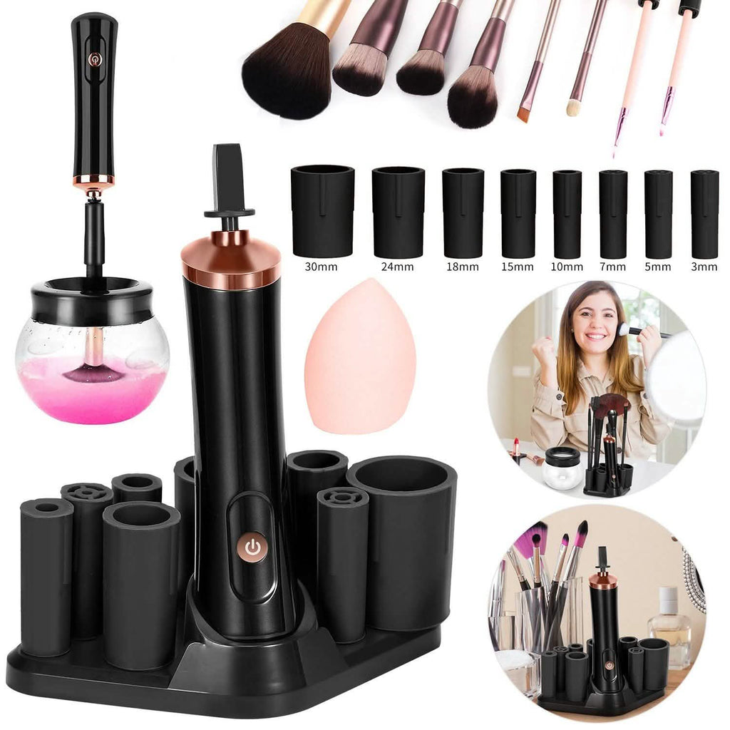 Electric Cosmetic Makeup Brush Cleaner Dryer