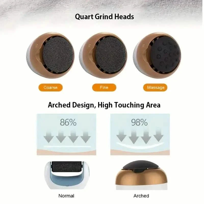 Electric Foot Grinder Vacuum Machine Exfoliating Dead Skin Callus Remover Foot Care Pedicure